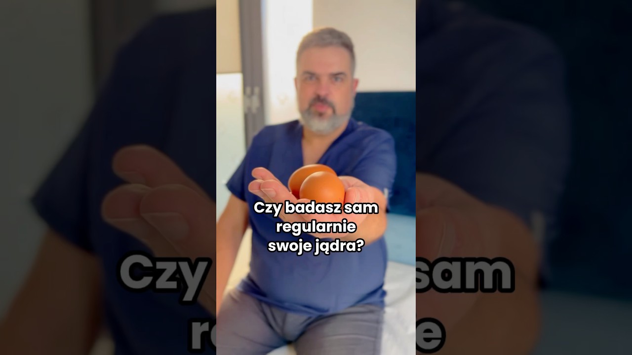 Jak wykonywać samobadanie jąder? 🥚🥚 To musisz wiedzieć! 🔔 #shorts #movember #zdrowie