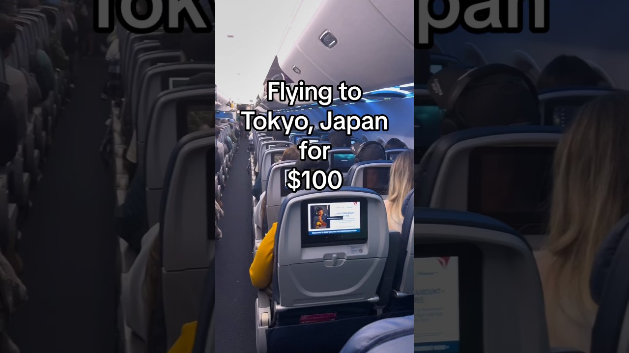 Using my flight benefits to visit Tokyo! #flightattendant #stewardess #cabincrew #nonrev #standby