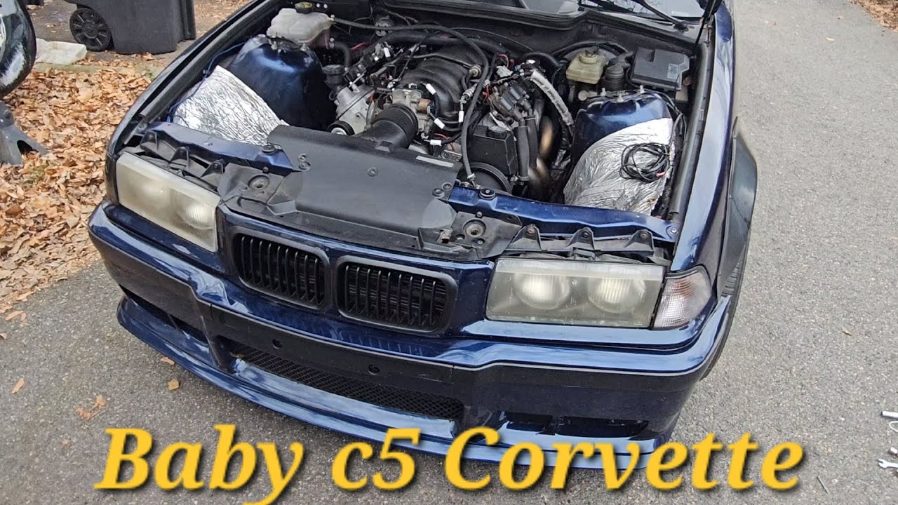 Widebody 5.7 Ls1 Swapped e36 357is Build Breakdown and POV Drive 