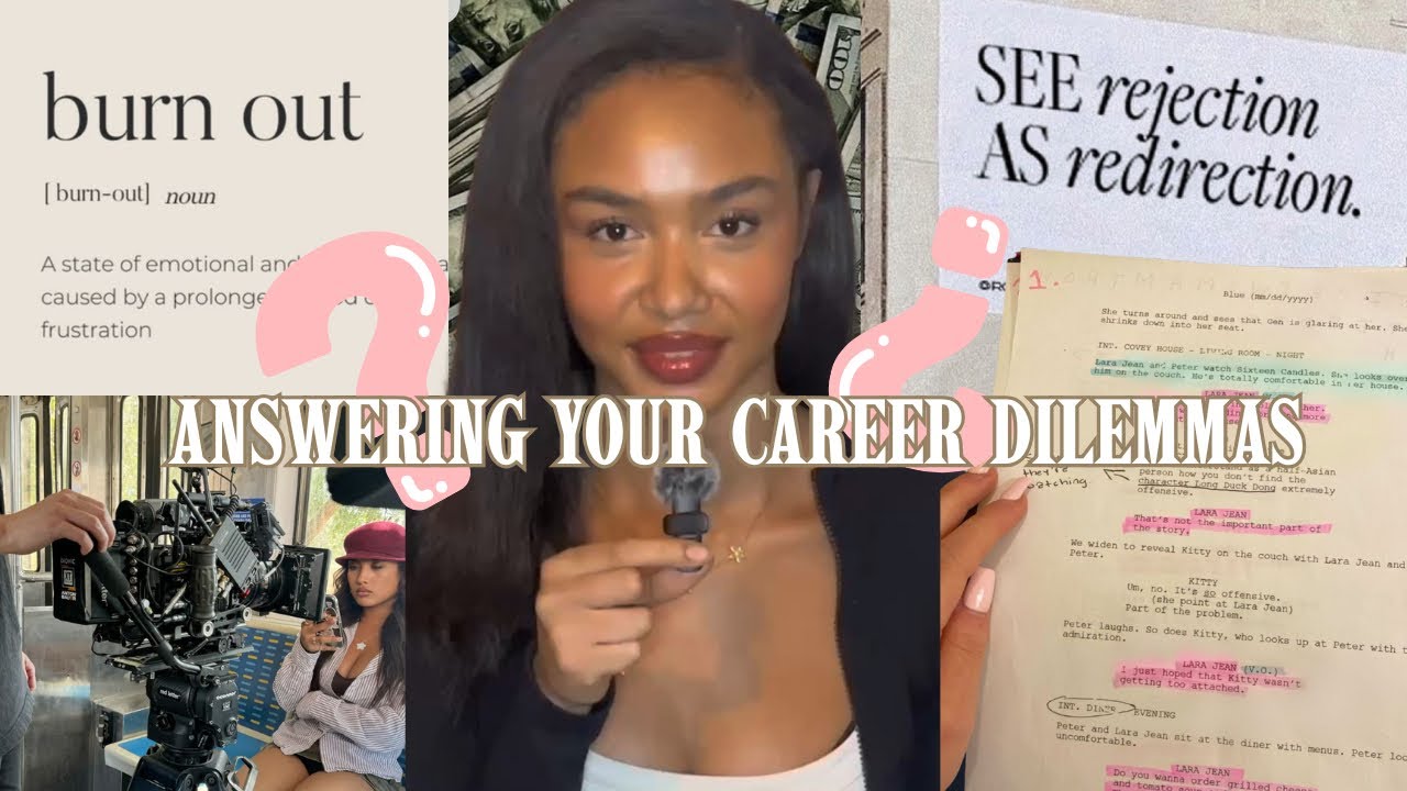 Burnout?! Working for free? Rejection is redirection? I answer all your career dilemmas 💛