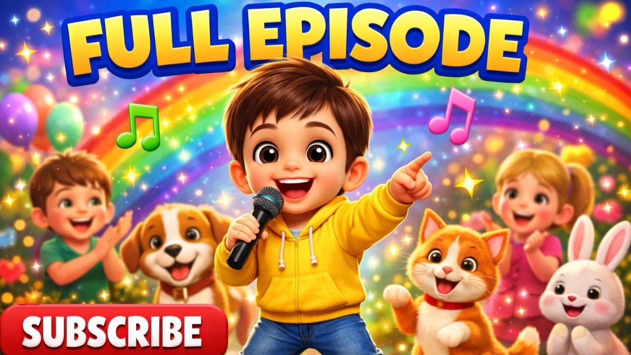 “Sing & Smile Time 🎶 | Fun Kids Songs, Rhymes & Happy Learning Cartoon”