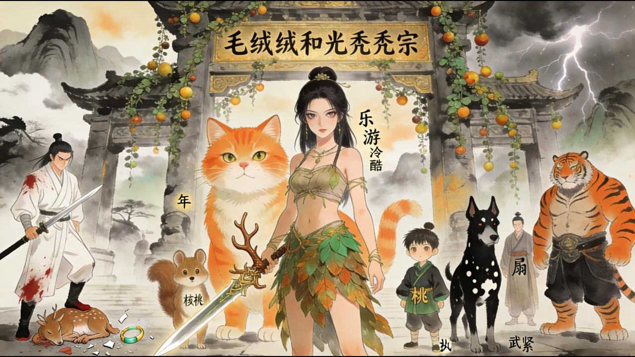 被逐出師門後，我收了一羣毛孩子，竟成修真界第一宗門｜治癒動漫｜懸疑動漫｜虐心動漫