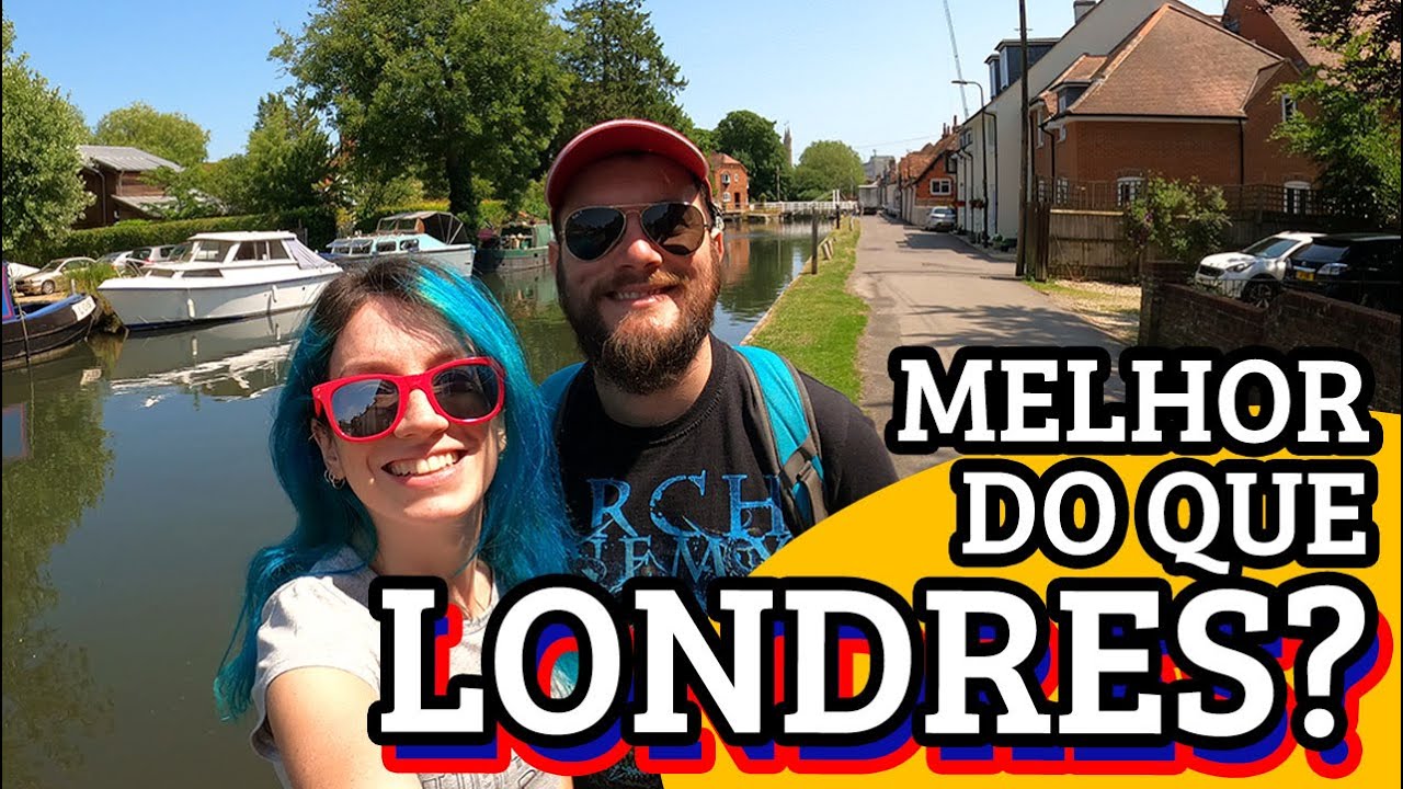 Como é VIVER NO INTERIOR DA INGLATERRA - será que vale a pena? Tour pela nossa cidade