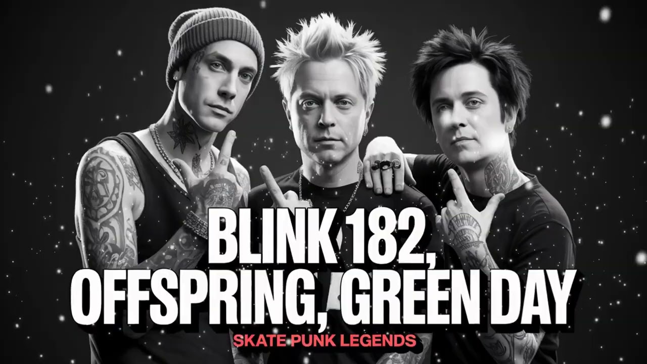 🔥 Legends Skate Punk – Punk Rock Remix [90s, 2000s]  Blink-182, The Offspring & Green Day AI Remix
