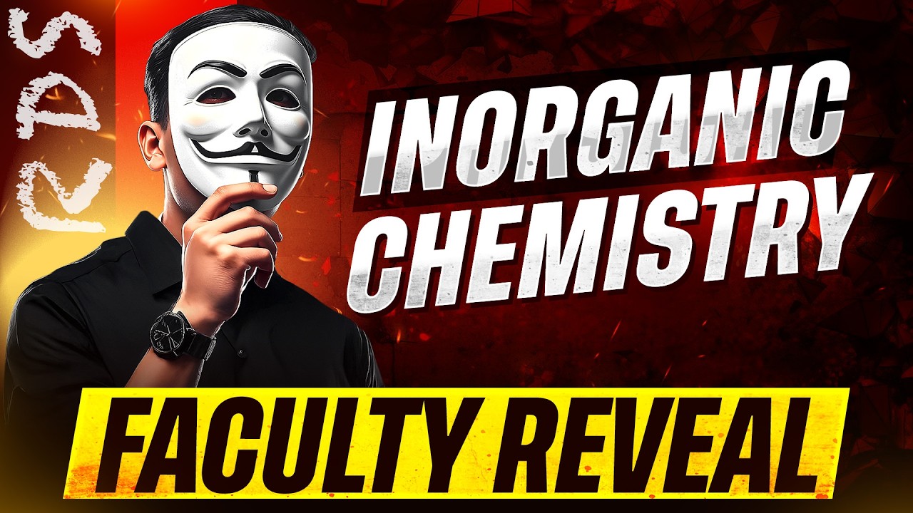 The RDS - INORGANIC CHEMISTRY Faculty REVEALED🔥|| Class 12 - Lakshya JEE 2026 || PhysicsWallah