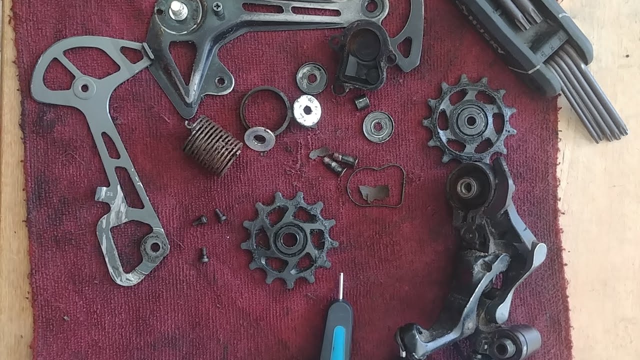 Desviador trasero Shimano SLX 12 velocidades, mantenimiento y reparación 🚵😎💪