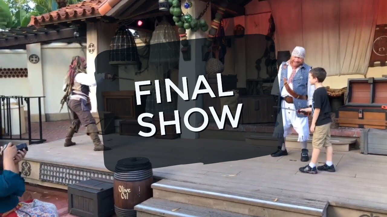 FINAL Captain Jack Sparrow’s Pirate Tutorial | Magic Kingdom Walt Disney World