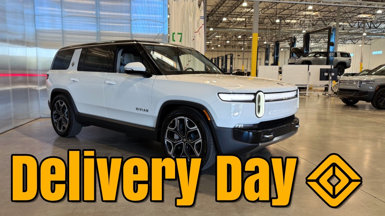 Rivian R1S DELIVERY DAY!