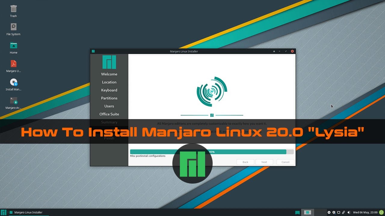 How To Install Manjaro Linux 20.0 