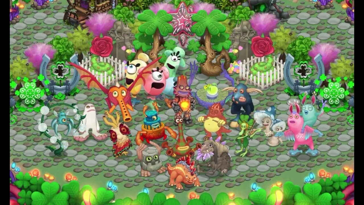 Faerie island Original Song plus Seasonal and Paironormal My Singing Monsters 