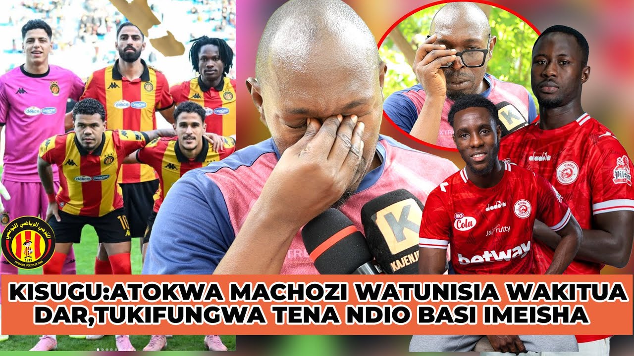 KISUGU ATOA MACHOZI WATUNISIA WAKITUA DAR,KWELI MPIRA UNAUMA JAMANI.TUKIFUNGWA MECHI HII NDIO BASI