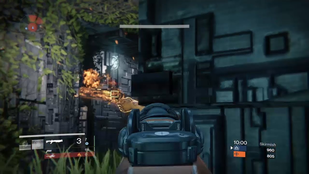Close Call Golden Gun in Destiny Skirmish