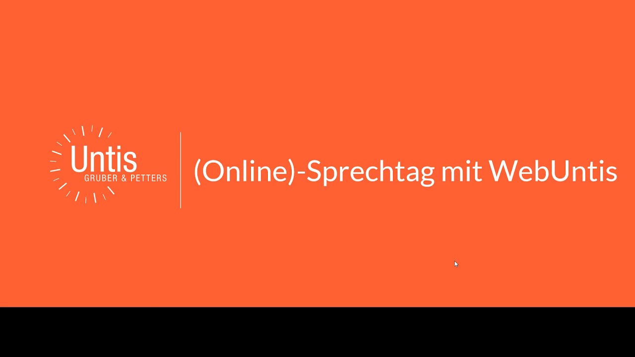 (Online)-Sprechtag 1/8: Überblick über die Idee und Organisation