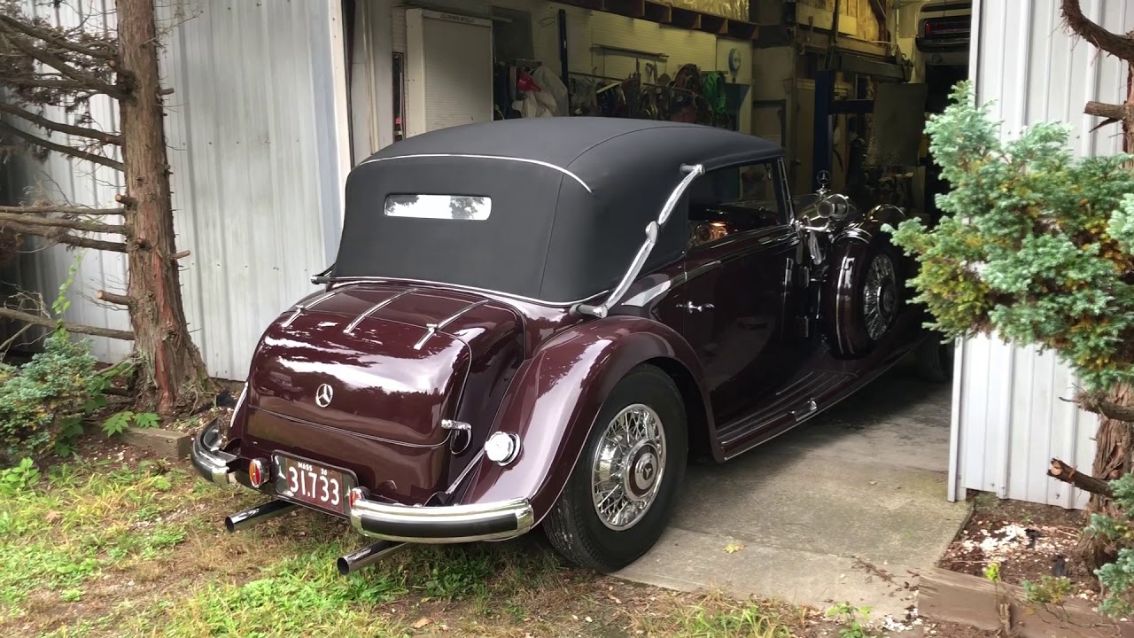 500K Cabriolet Test Drive