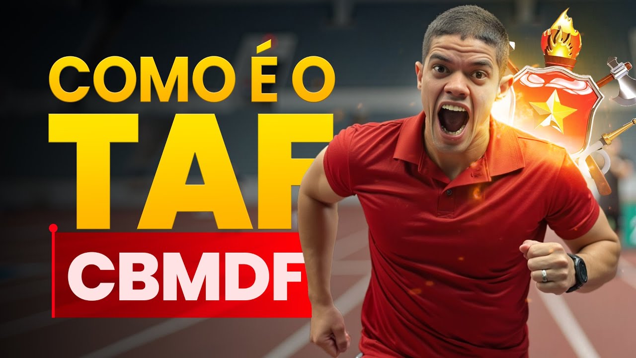 COMO É O TAF DO CBMDF? Tudo Sobre o Teste Físico!