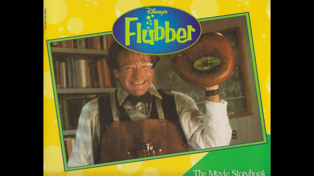 Disney Flubber movie storybook