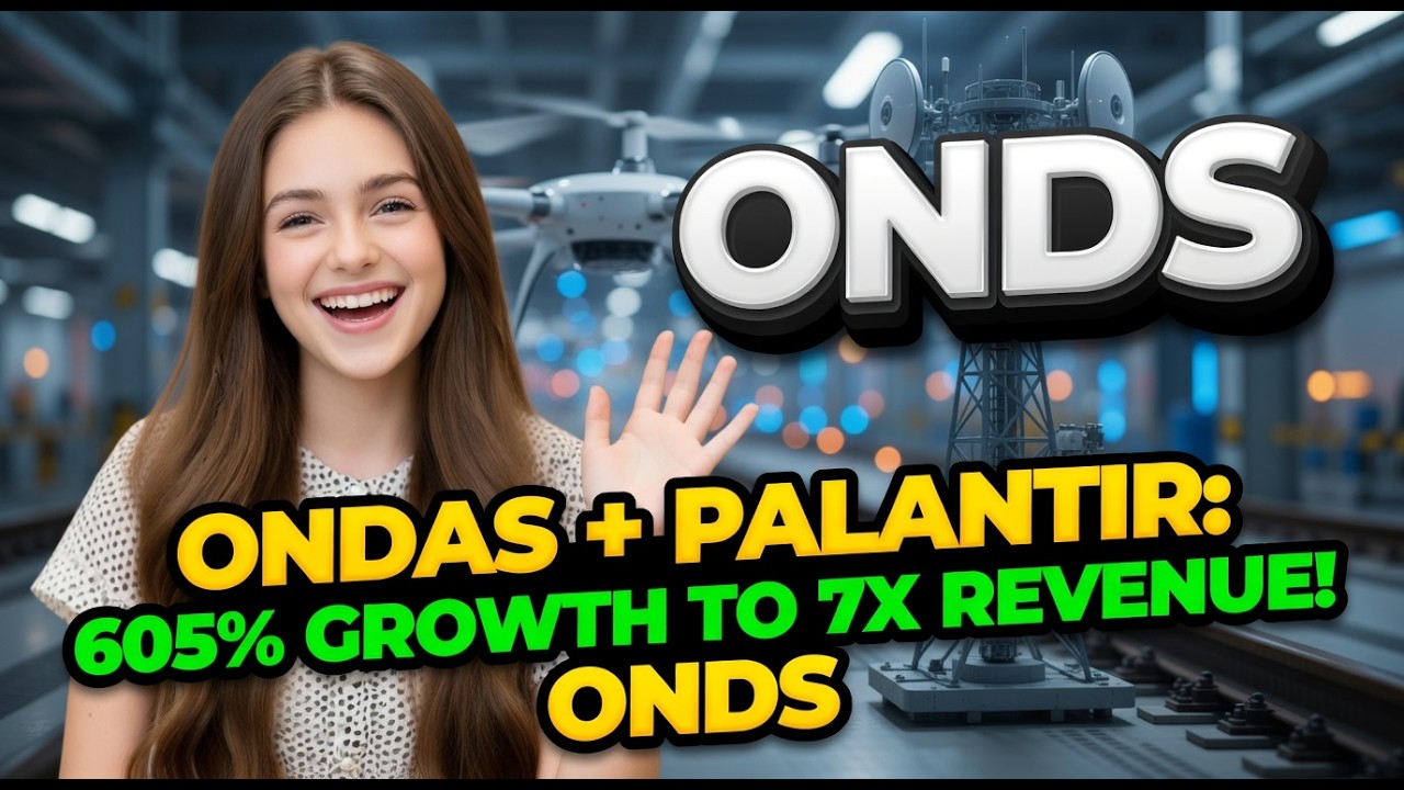 Ondas + Palantir: рост на 605% и увеличение выручки в 7 раз! ONDS | Анализ акций ONDS