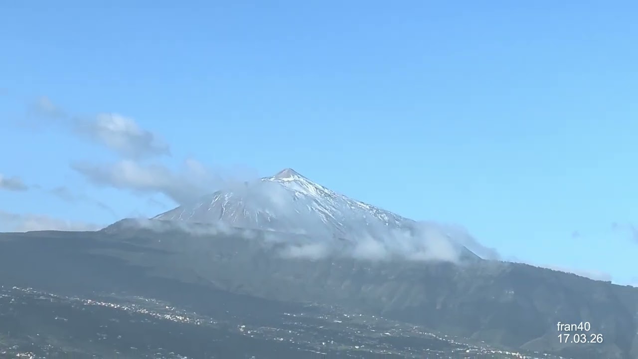 Martes 17.03.26 Imponentes desarrollos esta mañana al norte de Tenerife