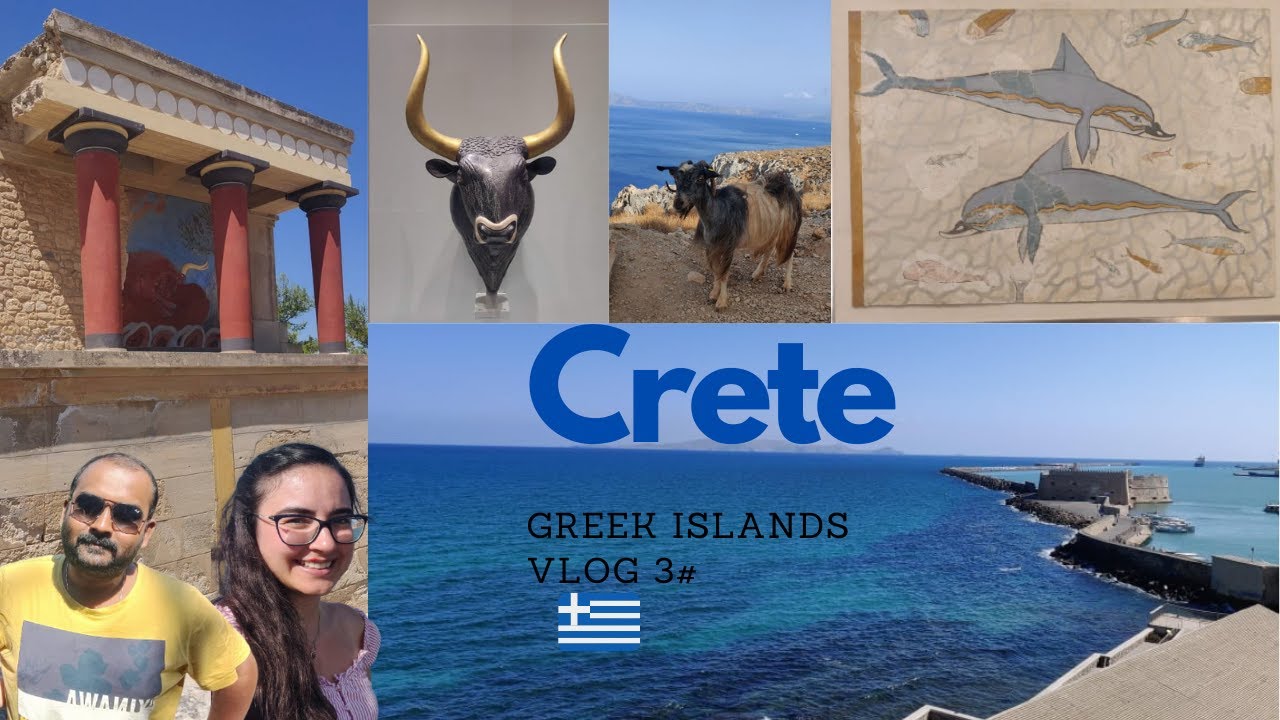 Best places to visit in Crete-Greek islands trip Vlog Part. 3 (watch in 4k)