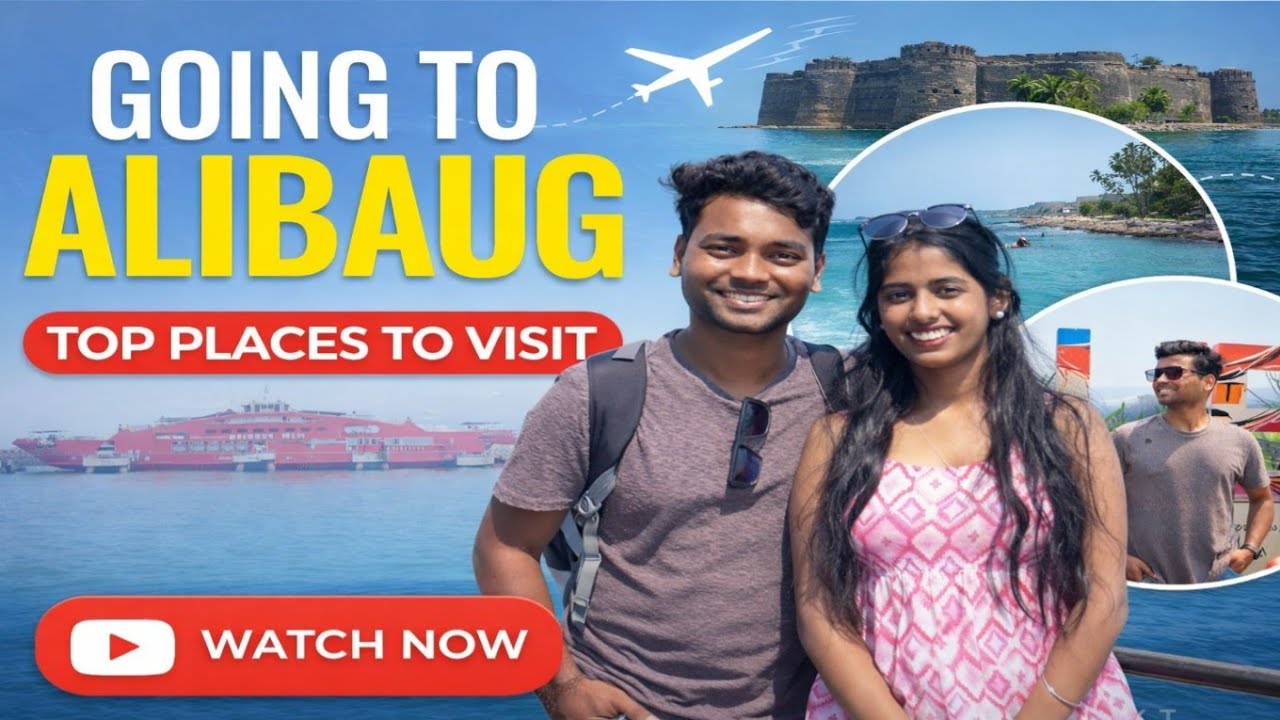 Mumbai to Alibaug by Ferry 🚤 | Budget Trip Guide | Akash Shejale | This is sky vlog