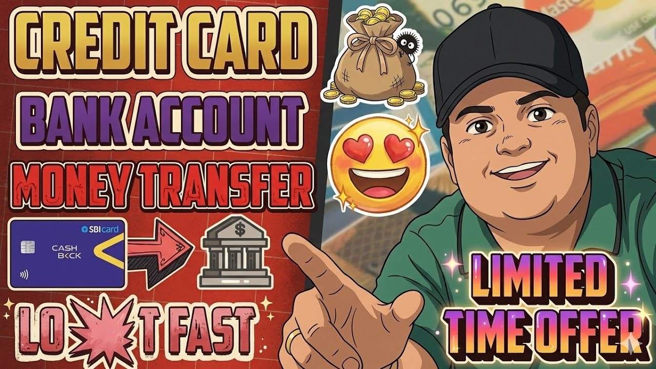 Credit Card To Bank Account Money Transfer Free | New Process Full Details | Cashback Offer Today 