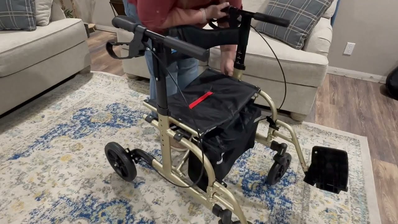 Ходунки-роллаторы Walk Mate 2N1, прочные и качественные, отличное средство передвижения