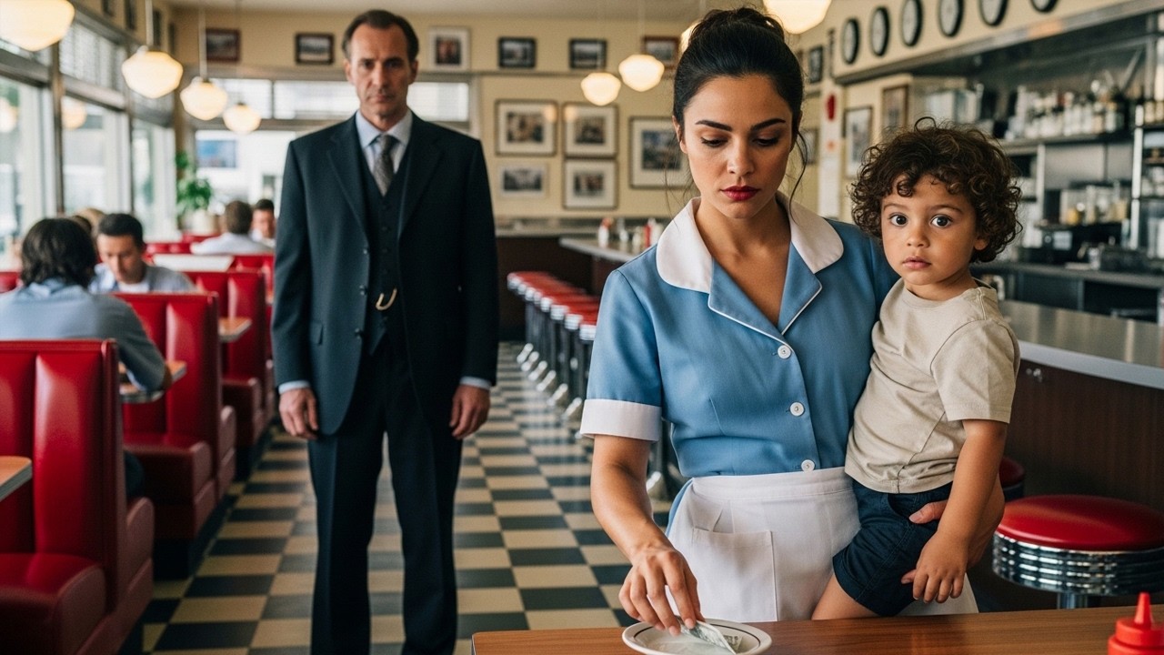 MILIONARIO LASCIA MANCIA ZERO, MA LA CAMERIERA MADRE SINGLE TROVA UN MESSAGGIO SEGRETO