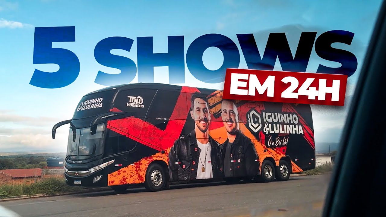 5 SHOWS EM 24H - Iguinho e Lulinha (São João dos Vaqueiros 2024)