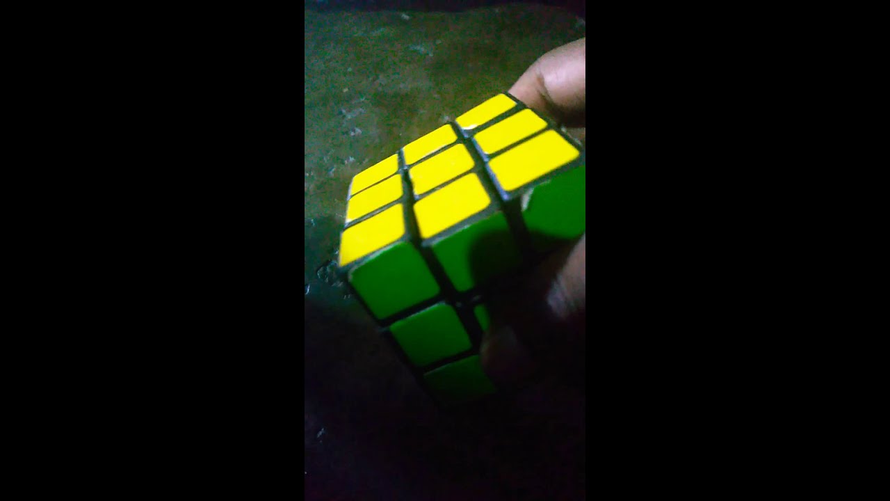 Cube dots trick