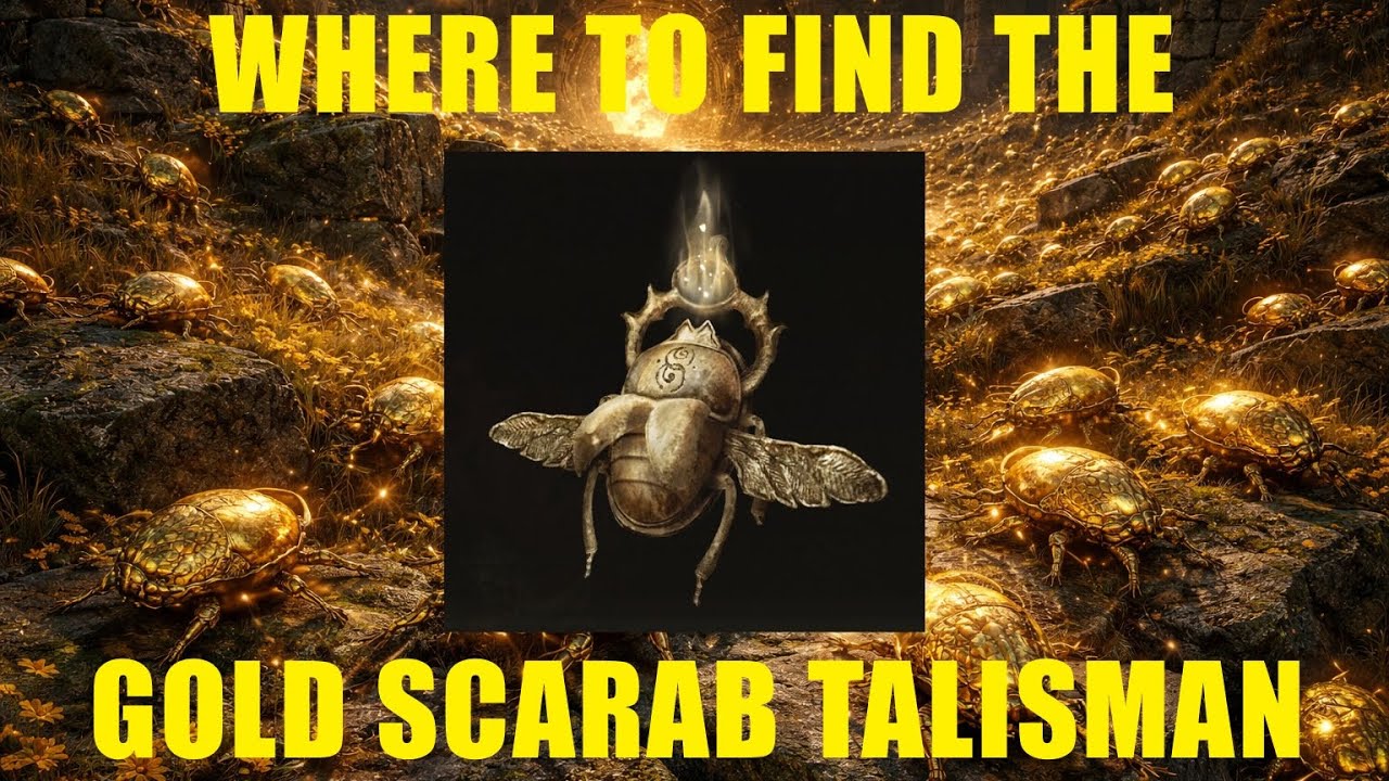GOLD SCARAB TALISMAN LOCATION | ELDEN RING