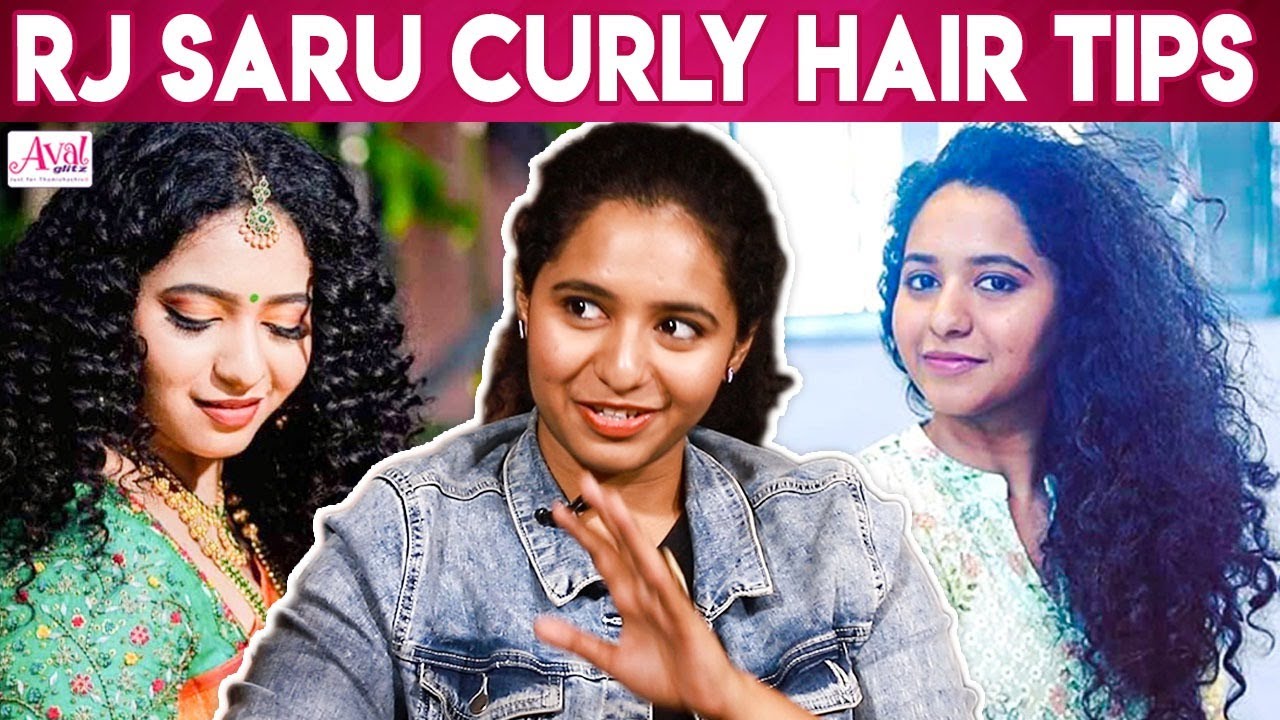 Curly Hair Maintain பண்ண இவ்வளோ இருக்கா ! - RJ SARU | Curly Hair Routine , Hair Care