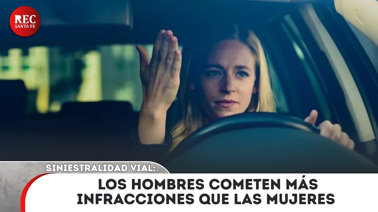 SINIESTRALIDAD VIAL: LOS HOMBRES COMETEN MÁS INFRACCIONES QUE LAS MUJERES
