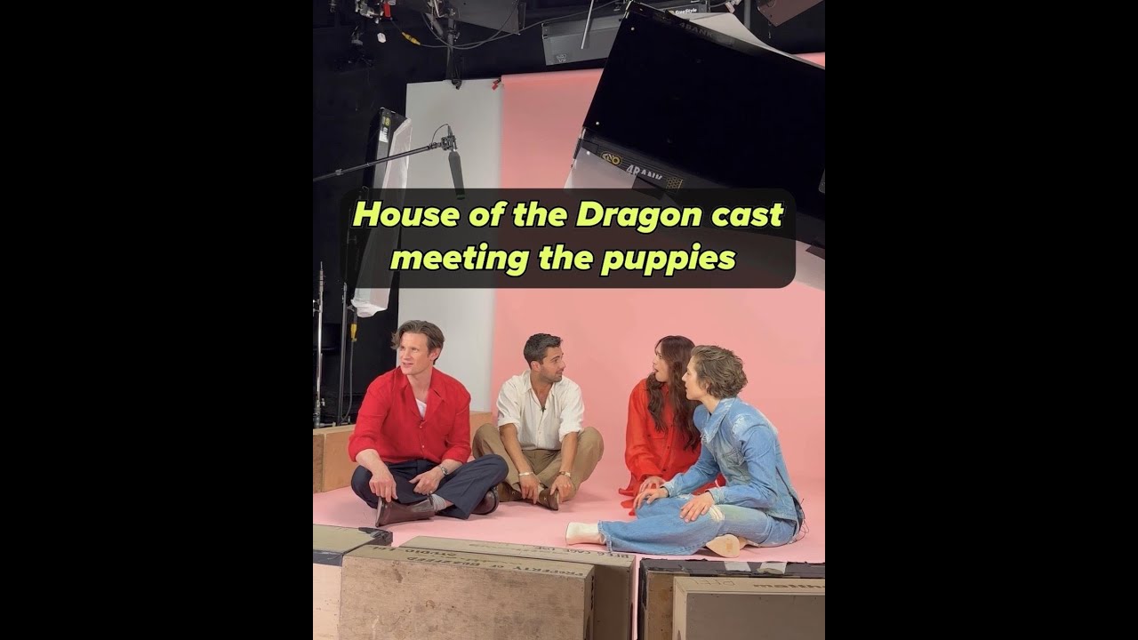 I too burst into tears at the sight of puppies Emma #shorts #hotd #hbo