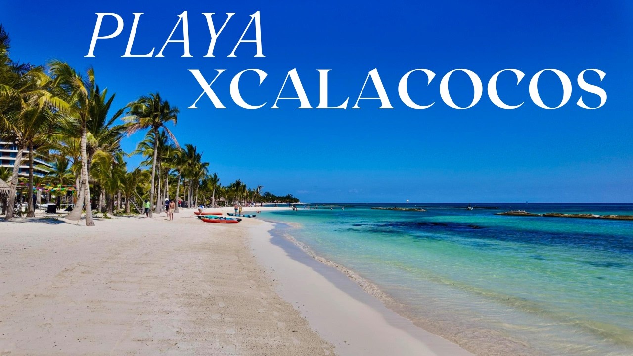 🔴 PLAYA XCALACOCOS 🌴 RIVIERA MAYA