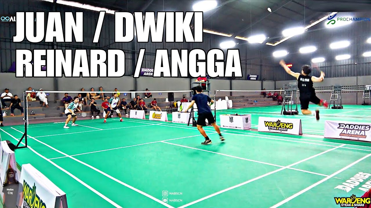 REINARD / Angga Bertarung di SEMIFINAL Lawan JUAN / DWIKI. Main Tenang vs Main Cepat