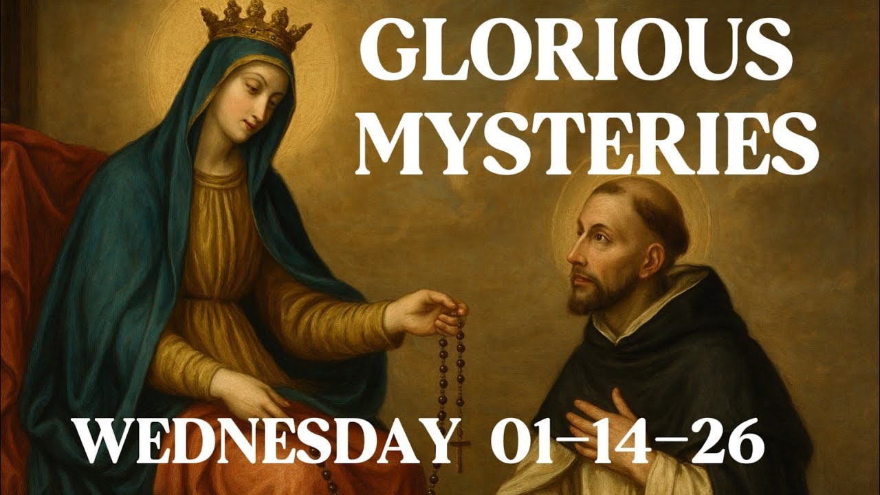 Славные тайны Доминиканского Розария | Молитва | Среда, 14.01.2026 #молитва #католическиесвятые