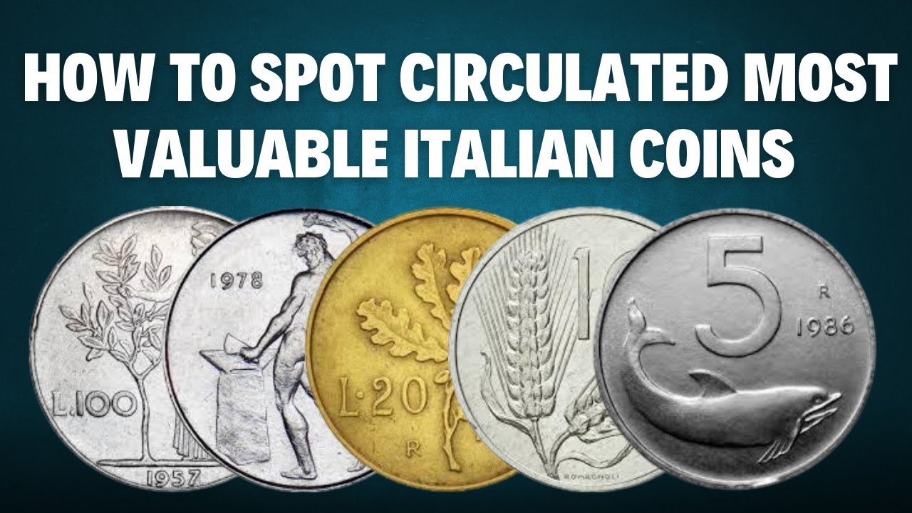 Top 10 Most Valuable Italian 🇮🇹 Coins Worth Millions!