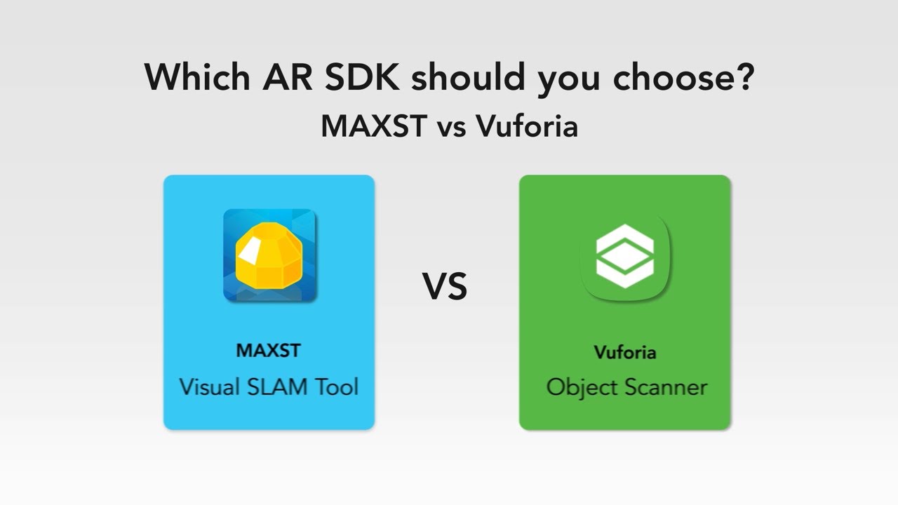 Which AR SDK should you choose? MAXST(맥스트) vs Vuforia(뷰포리아) comparison