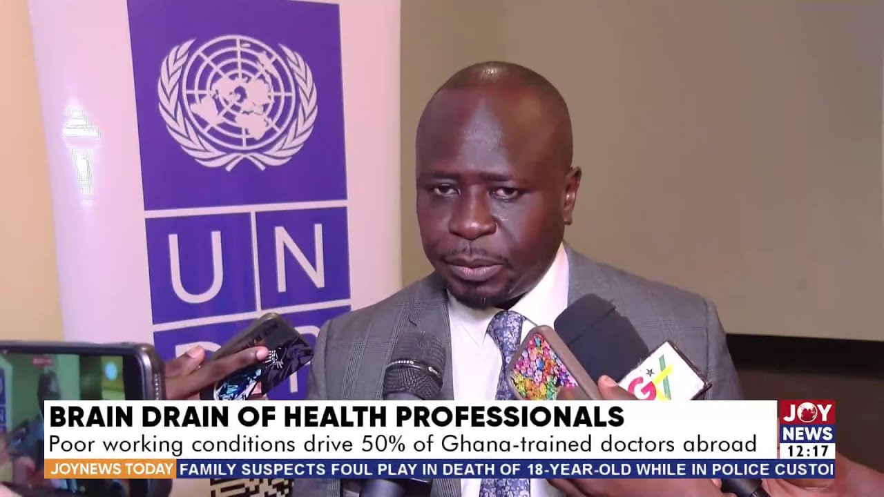 Brain Drain: Ghana faces healthcare crisis as health professionals leave in mass numbers | JN Today
