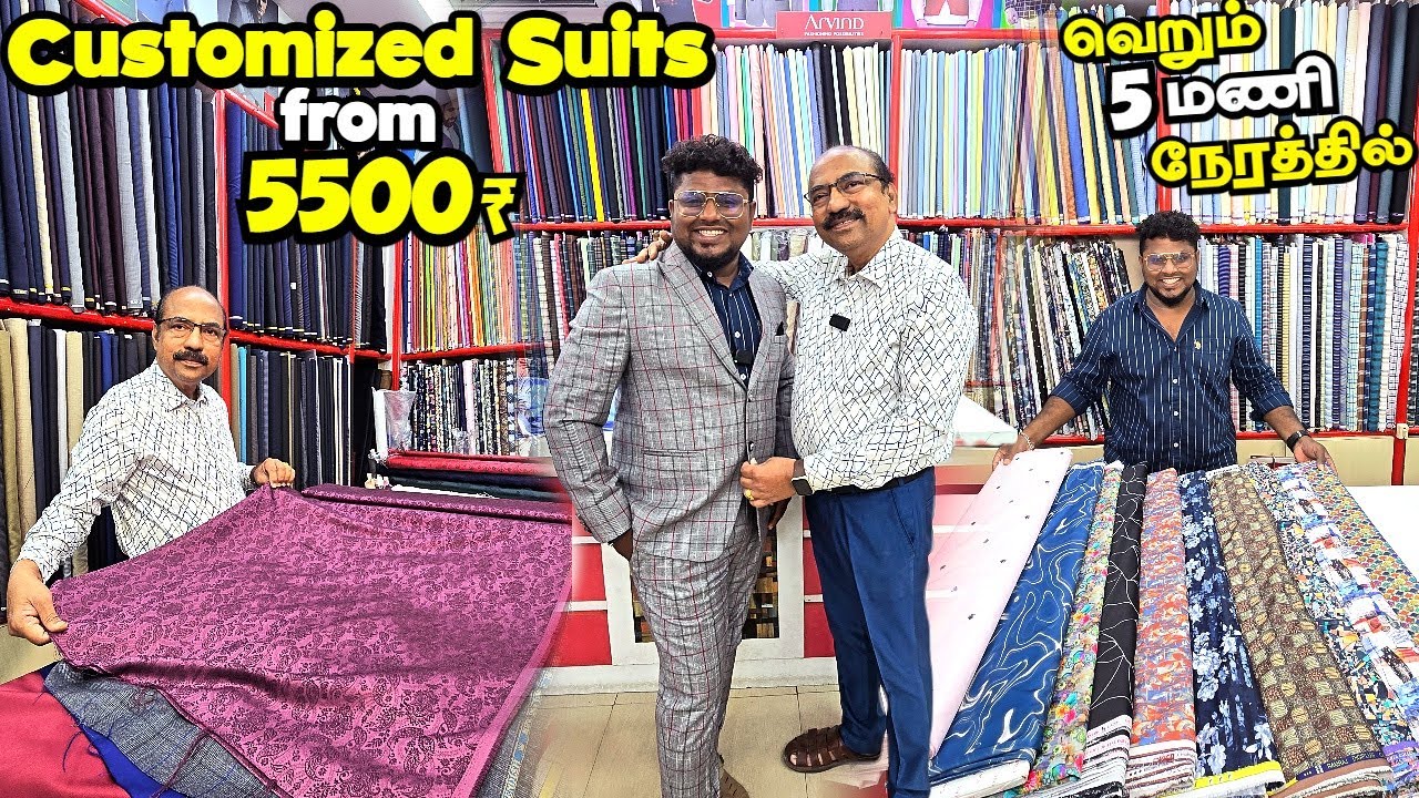 Best SUITS & Sherwani in Chennai | Wedding Suits at 5500Rs | Youngman Tailors