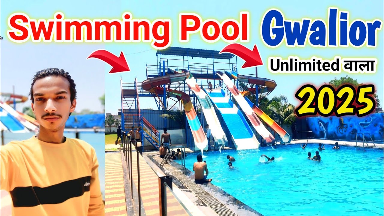 Unlimited Swimming Pool In Gwalior Rs 100/- | Thakur Resort Khureri Badagoan | Thakur Resort Gwalior