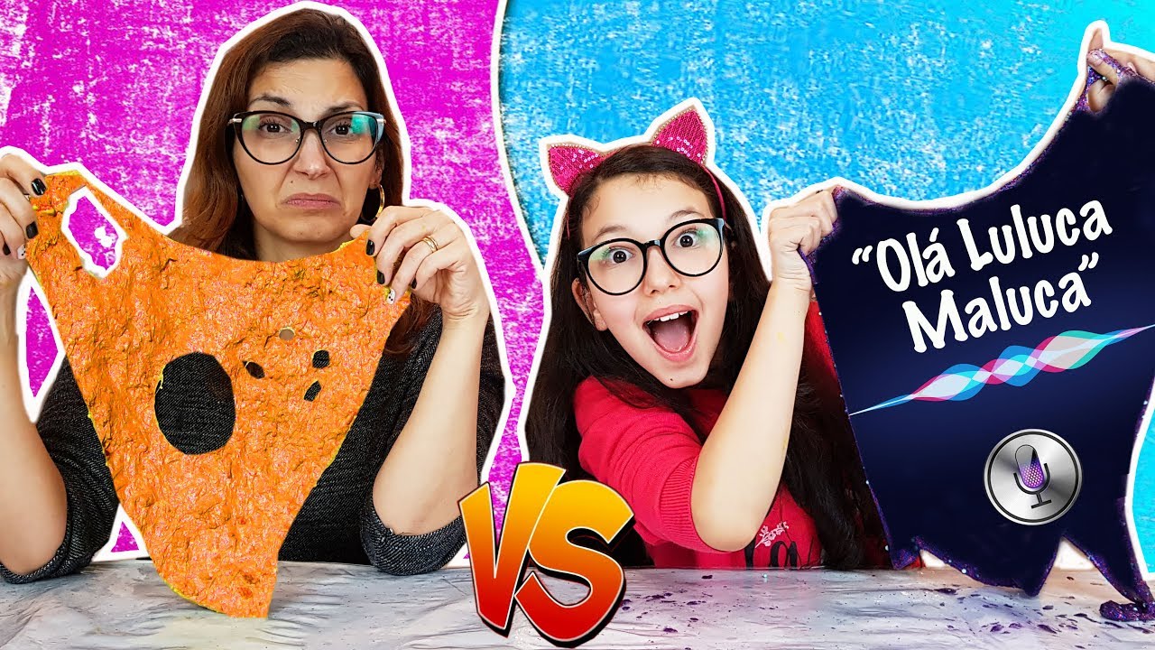 SIRI DECIDIU OS INGREDIENTES DA NOSSA SLIME (SIRI PICKS OUR SLIME INGREDIENTS CHALLENGE) | Luluca