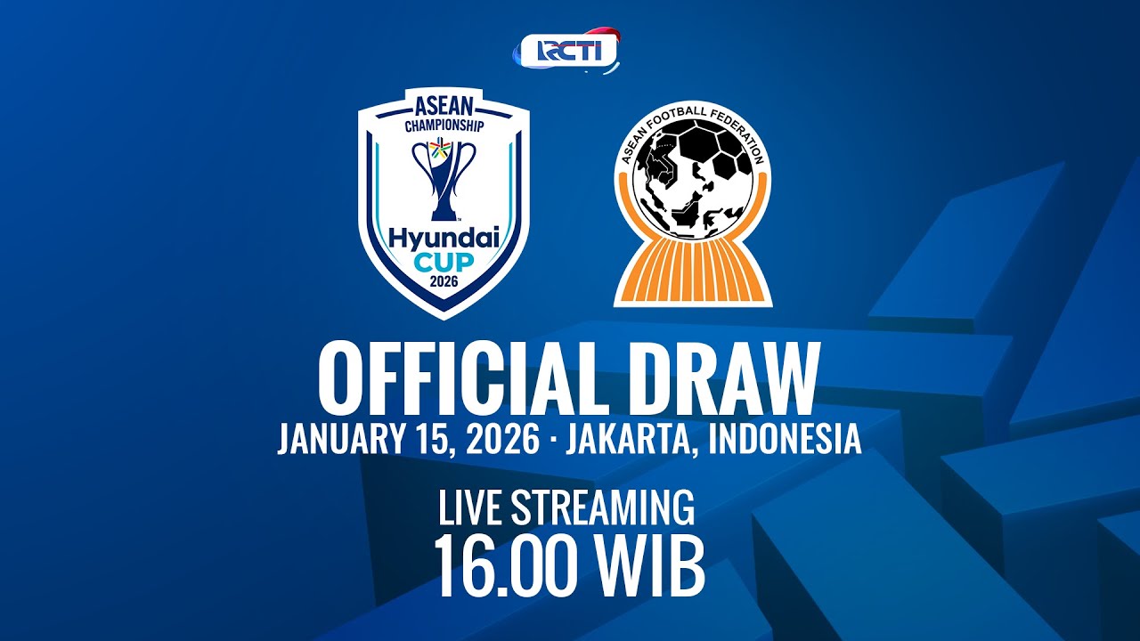 🔴 LIVE DRAWING HYUNDAI AFF | 15 JANUARI 2026