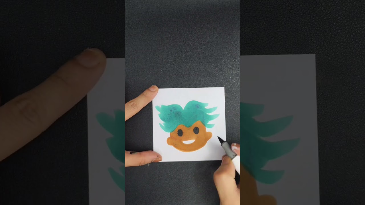 Drawing Rory Redcape from Poppy PlayTime
