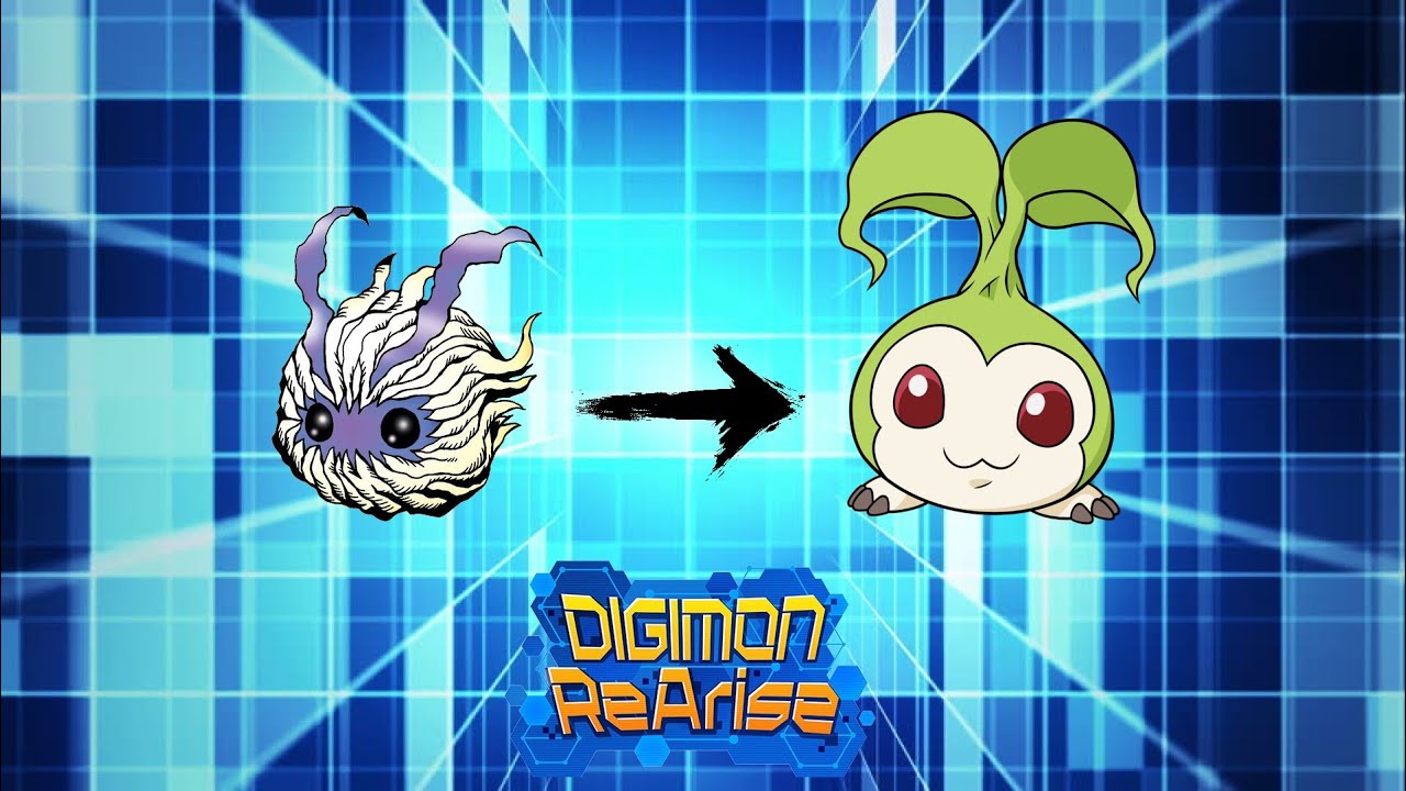 Digimon ReArise! Yuramon Digivolve to Tanemon!