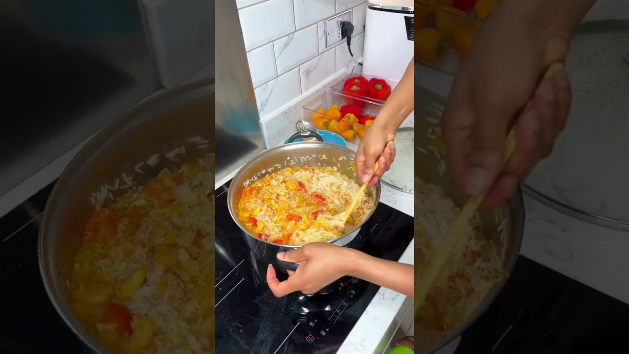 Daily busy life of a housewife cooking 🤤