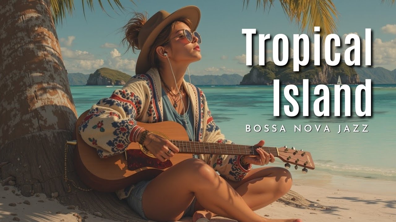 Bossa Nova Jazz Guitar Solo for Relaxing & Tropical Island Vibes