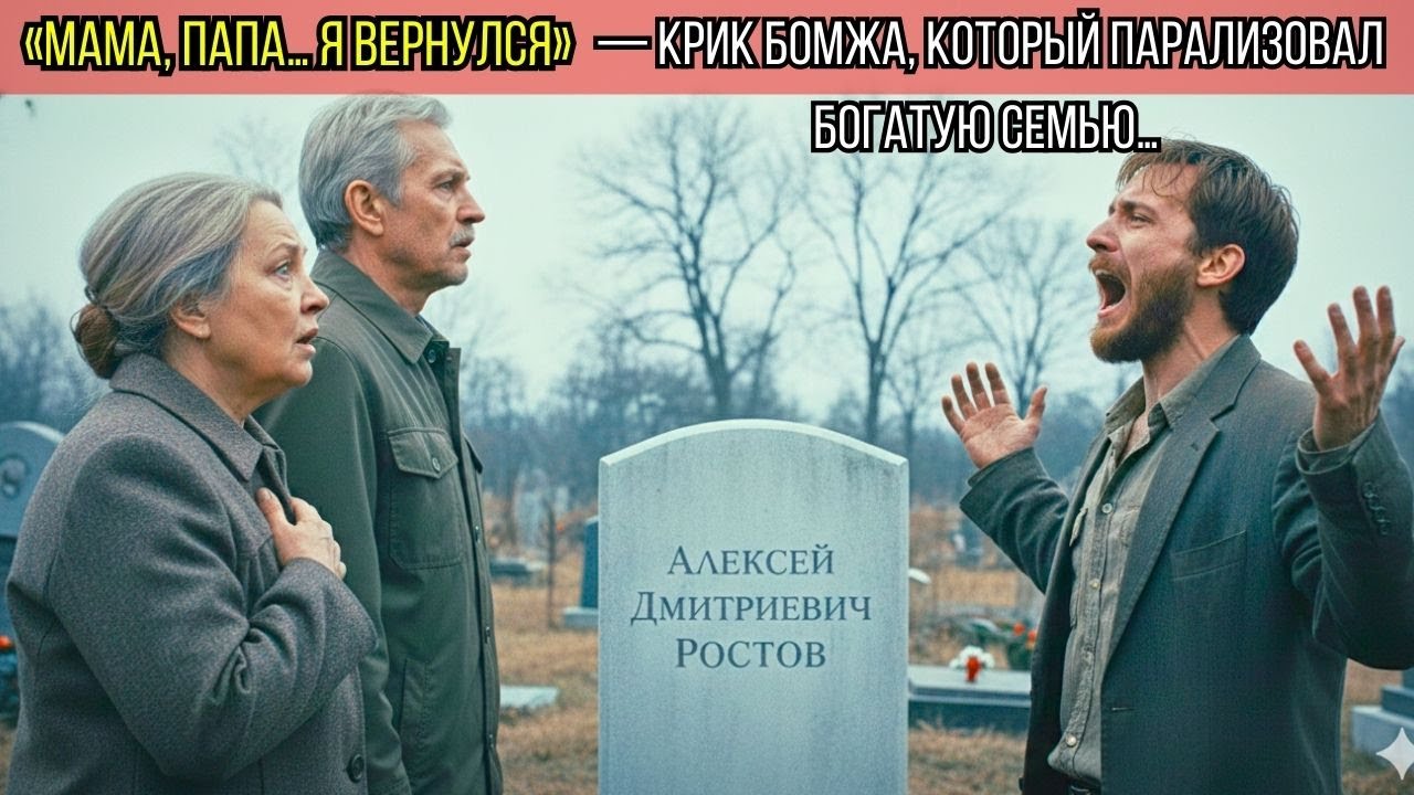 «Мама, папа… я вернулся» — КРИК БОМЖА, который парализовал БОГАТУЮ СЕМЬЮ…