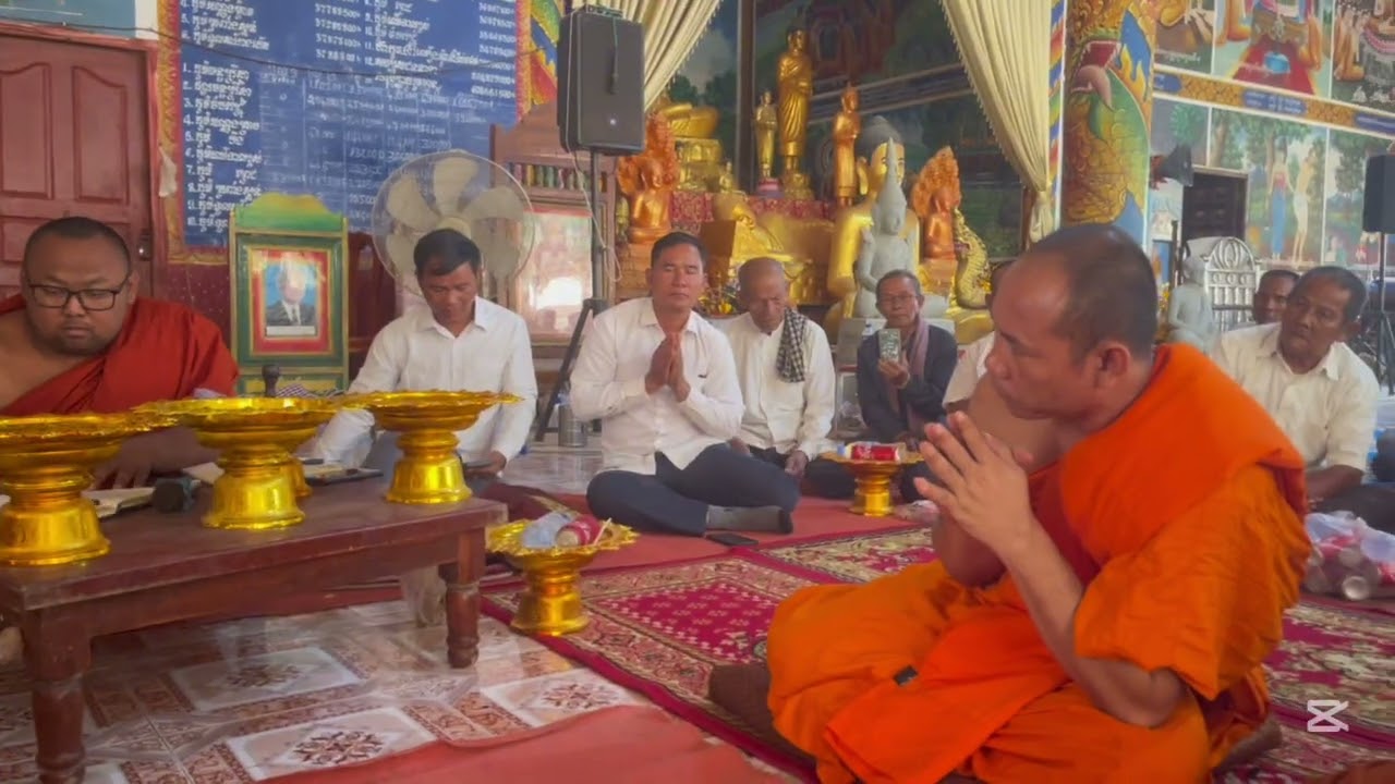 សាលាអនុគណ ស្រុកមេសាង+រដ្ឋបាលស្រុកមេសាង បានចុះប្រកាសតែងតាំងគណៈសង្ឃវត្តចន្ទន៍ក្រស្នា28.01.2026