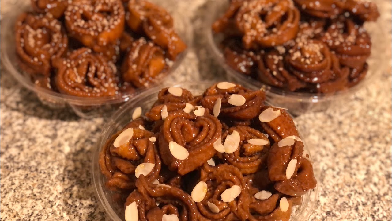 Delicious homemade step by step traditional homemade chebakiya